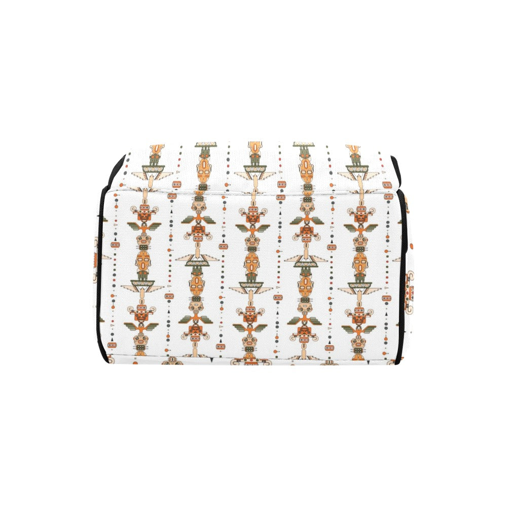 Totem Print Design LKS302 Diaper Bag Backpack