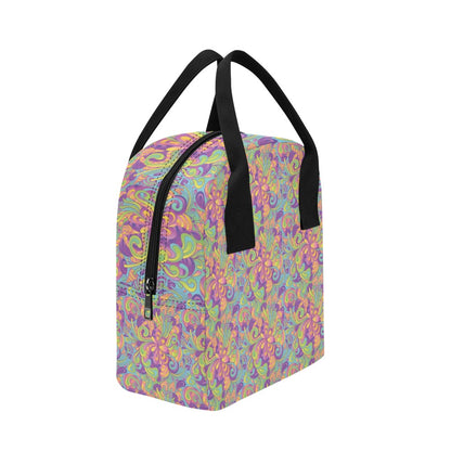 Trippy Print Design LKS306 Insulated Lunch Bag
