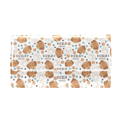 Vizslas Print Design LKS301 Women's Trifold Wallet