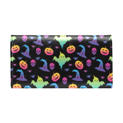 Halloween Print Design LKS404 Women's Trifold Wallet