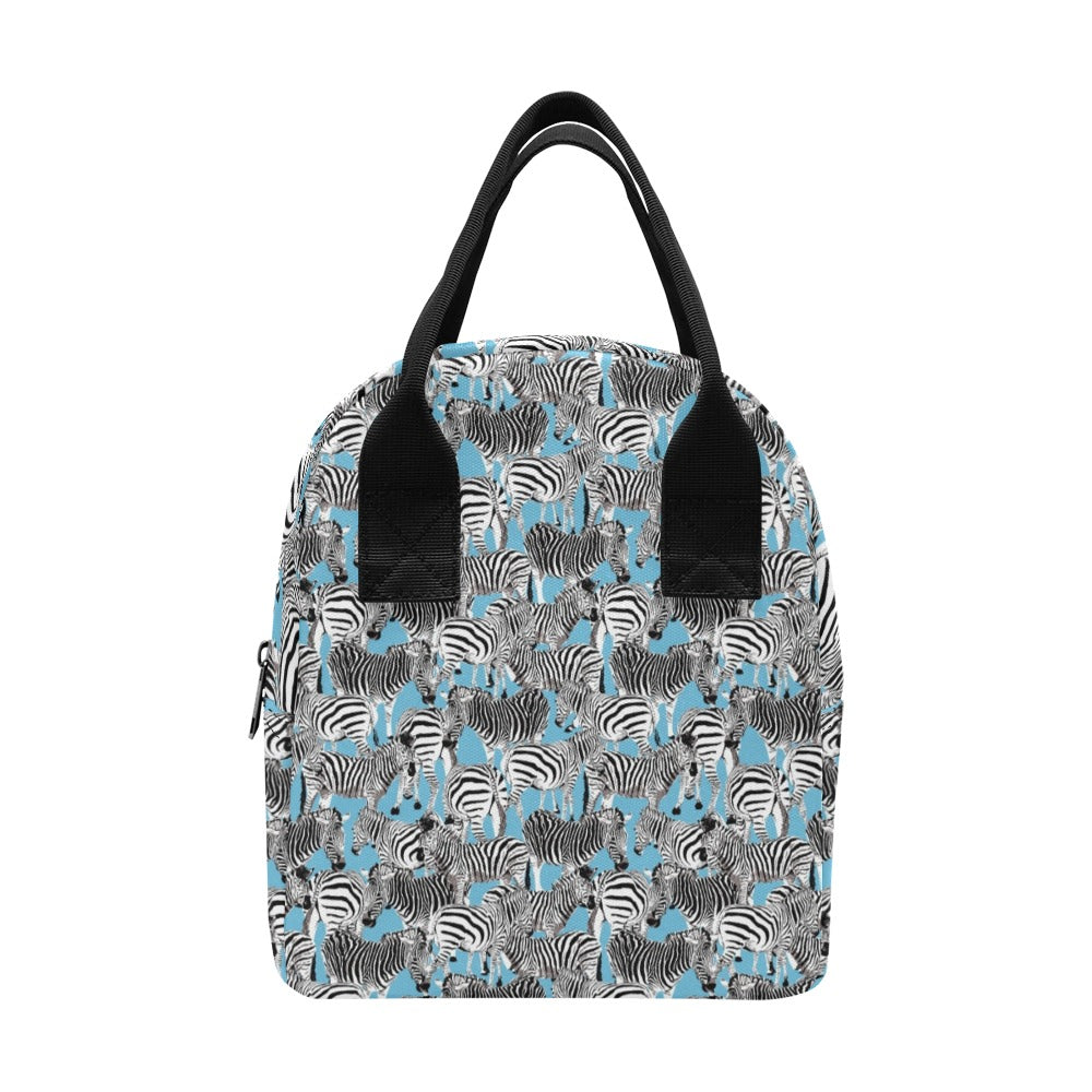 Zebra Print Design LKS305 Insulated Lunch Bag