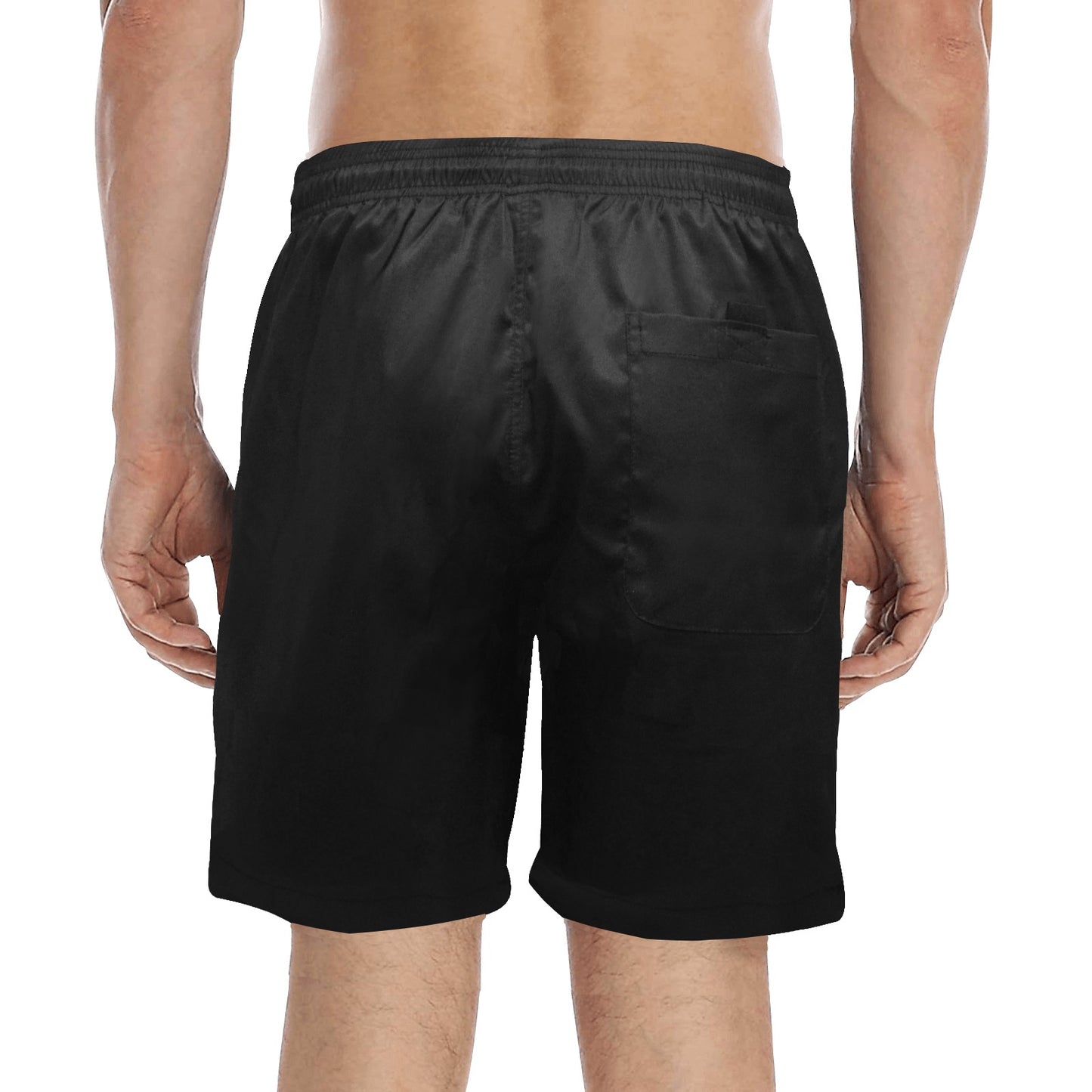 Safari Animal Cartoon Print Design LKS305 Men's Swim Trunks Beach Shorts