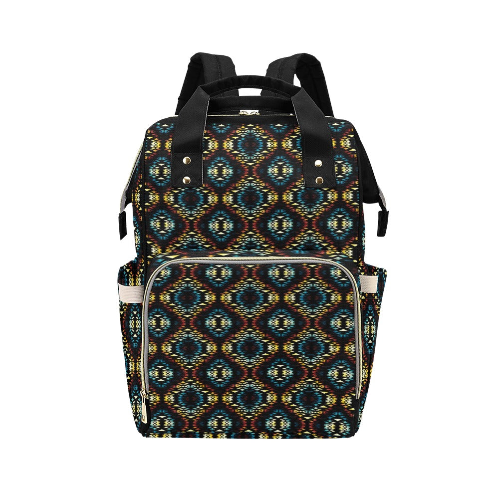 Tribal Pattern Print Design LKS309 Diaper Bag Backpack