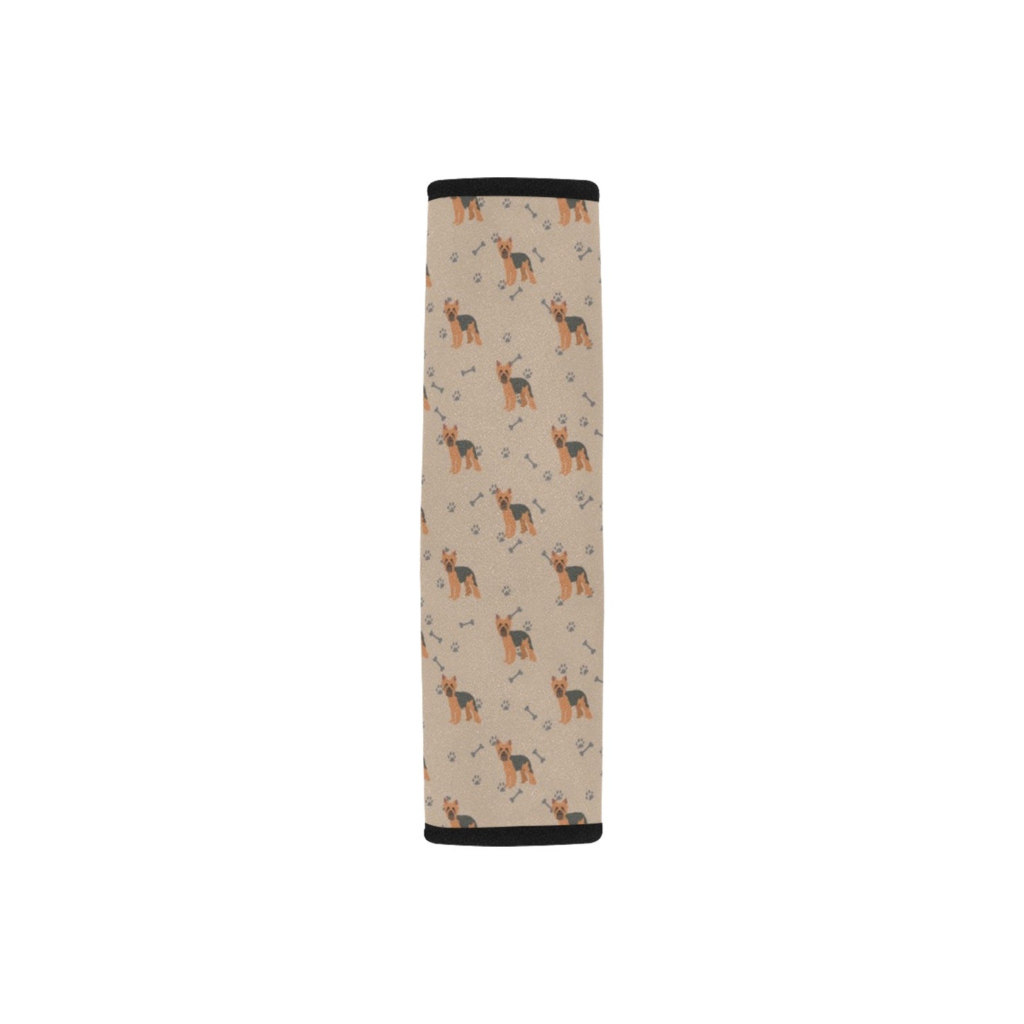 Yorkshire Terriers Print Design LKS305 Car Seat Belt Cover