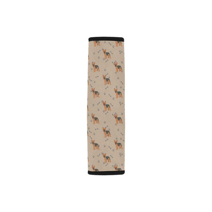 Yorkshire Terriers Print Design LKS305 Car Seat Belt Cover
