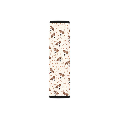 Russell Terriers Paw Print Design LKS303 Car Seat Belt Cover