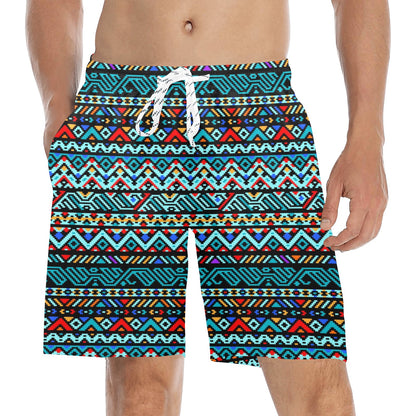 Southwestern Style Men's Swim Trunks Beach Shorts