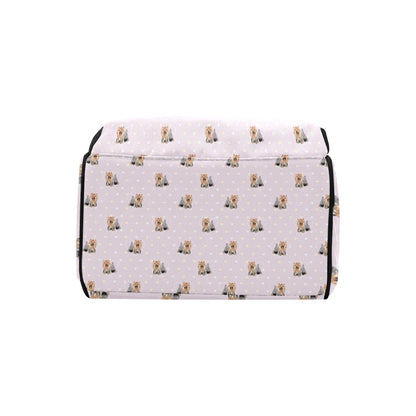 Yorkshire Terriers Print Design LKS302 Diaper Bag Backpack