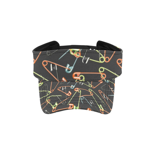 Safety Pin Print Design LKS301 Unisex Sun Visor