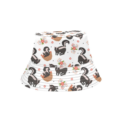 Skunk Print Design LKS304 Unisex Bucket Hat