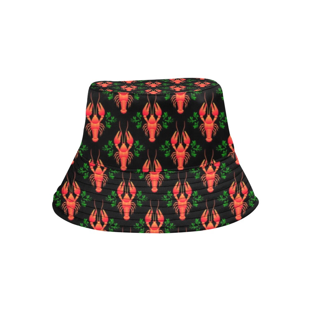 Lobster Print Design LKS403 Unisex Bucket Hat