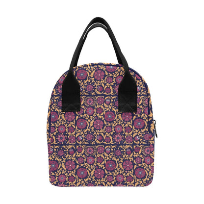 Suzani Print Design LKS303 Insulated Lunch Bag