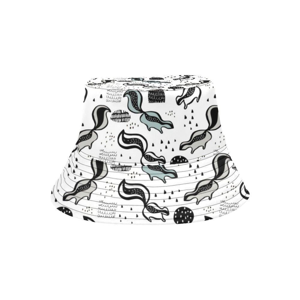 Skunk Print Design LKS303 Unisex Bucket Hat