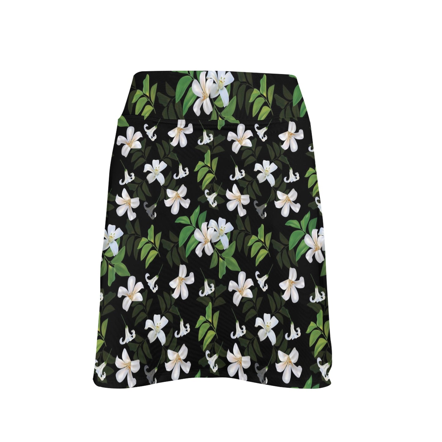 Sampaguita Print Design LKS301 Women's Golf Skirt with Pocket