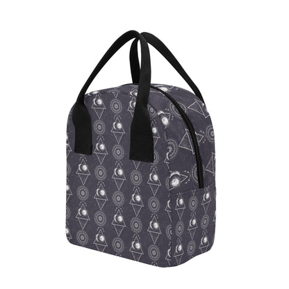 Sun Moon Print Design LKS309 Insulated Lunch Bag