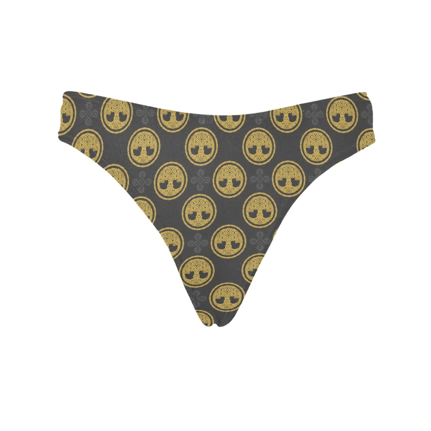 Celtic Tree of Life Design Women's Thongs