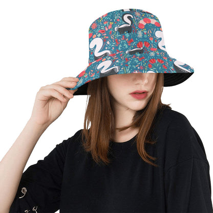 Skunk Print Design LKS302 Unisex Bucket Hat