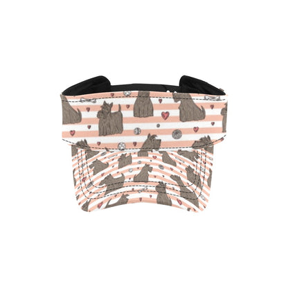 Scottish Terriers Print Design LKS3016 Unisex Sun Visor