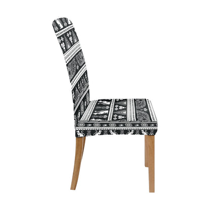 Tribal Pattern Print Design LKS305 Dining Chair Slipcover