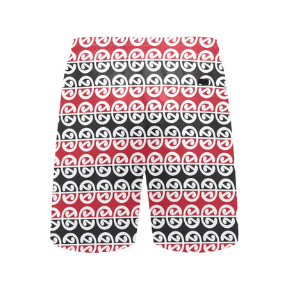 Maori Classic Themed Design Print Men's Swim Trunks Beach Shorts