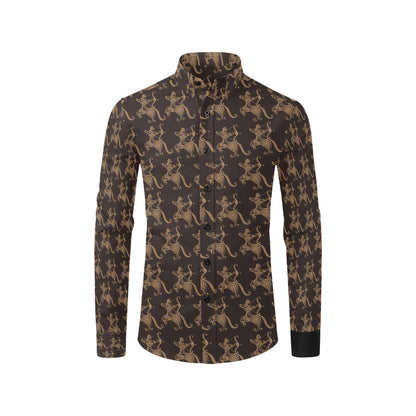 Sagittarius Print Design LKS301 Men's Long Sleeve Dress Shirt