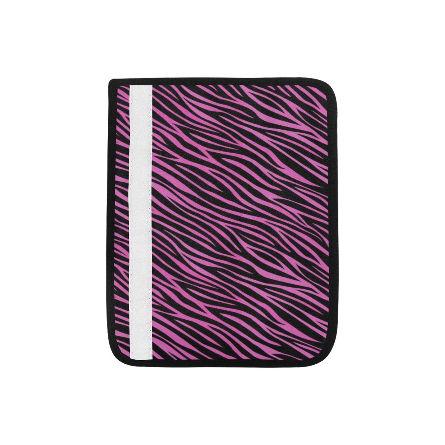 Zebra Pink Print Design LKS304 Car Seat Belt Cover