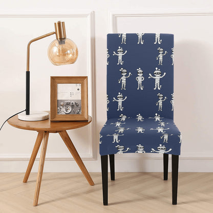 Mummy Print Design LKS306 Dining Chair Slipcover