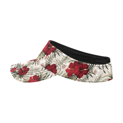 Hibiscus Print Design LKS3011 Unisex Sun Visor