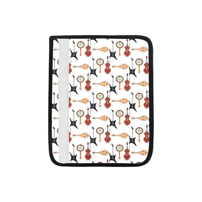 Banjo Print Design LKS403 Car Seat Belt Cover