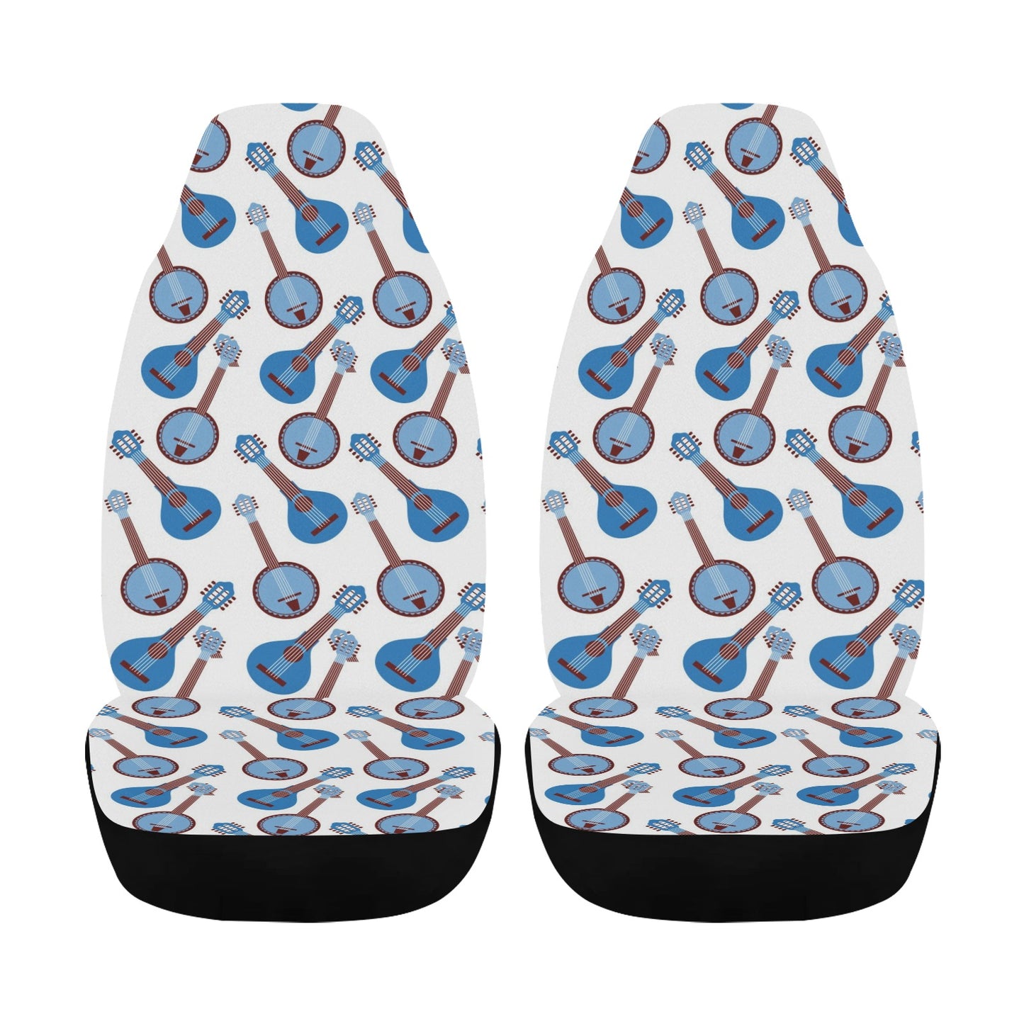 Banjo Print Design LKS401 Car Seat Covers