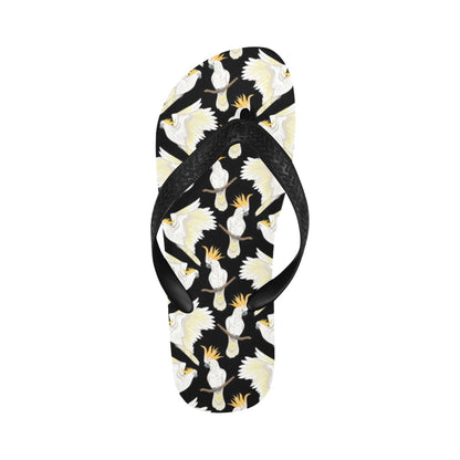 Cockatoo Print Design LKS402 Flip Flops