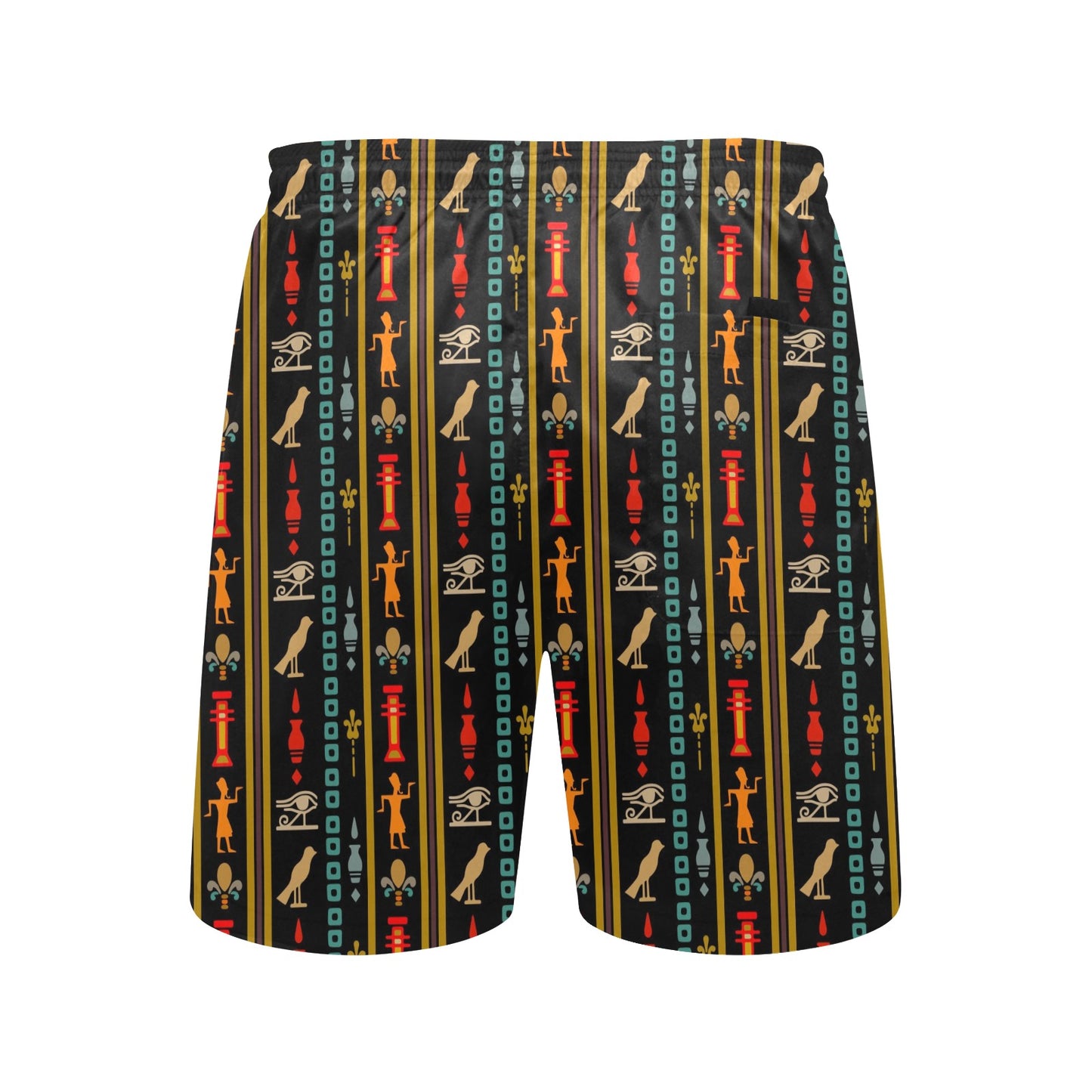 Eye of Horus Egypt Style Pattern Men's Swim Trunks Beach Shorts