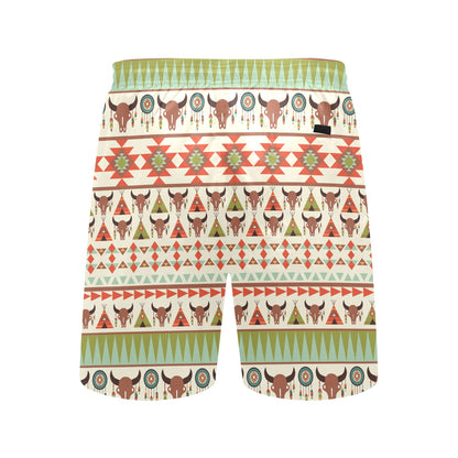 American indian Ethnic Pattern Men's Swim Trunks Beach Shorts