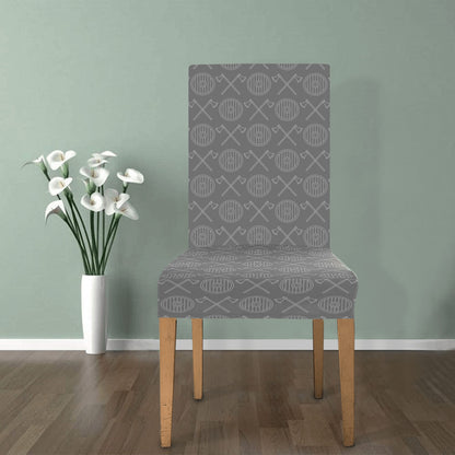 Vikings Print Design LKS303 Dining Chair Slipcover