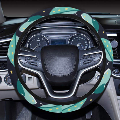 UFO Print Design LKS304 Steering Wheel Cover with Elastic Edge