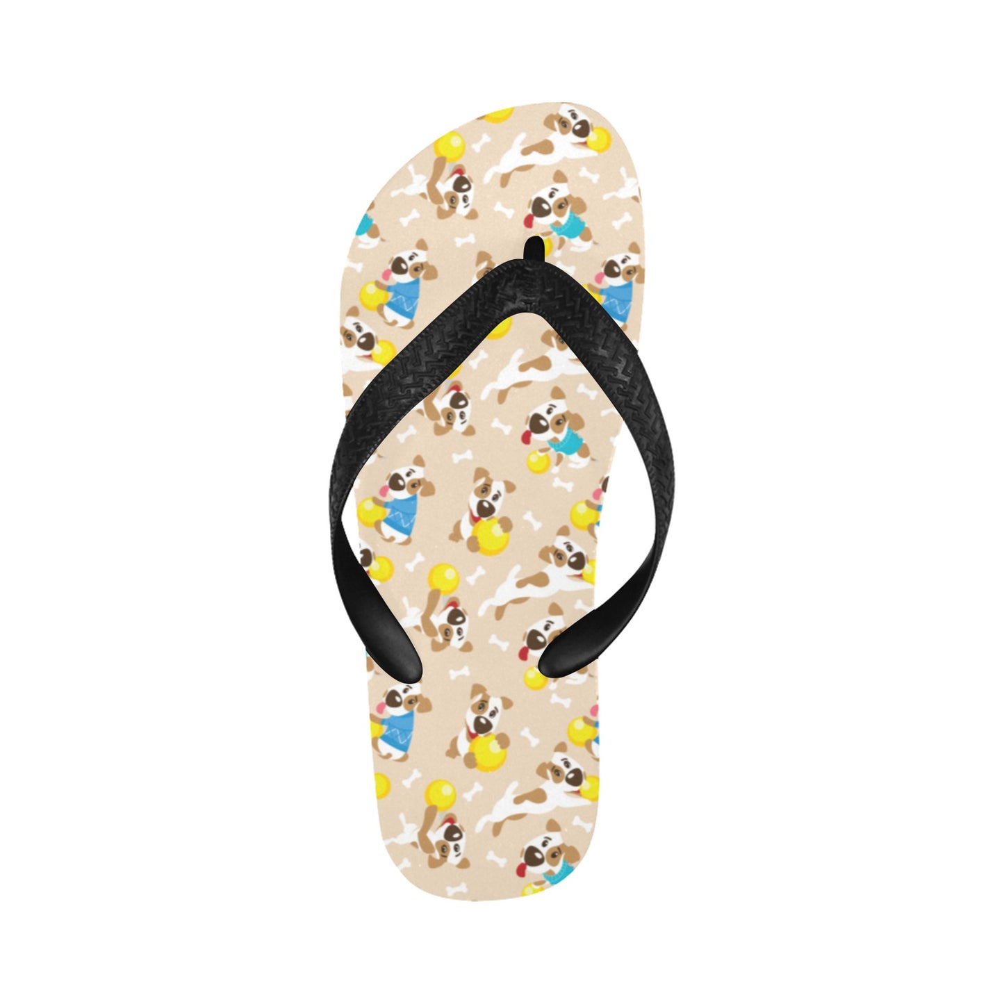 Russell Terriers Cute Print Design LKS304 Flip Flops