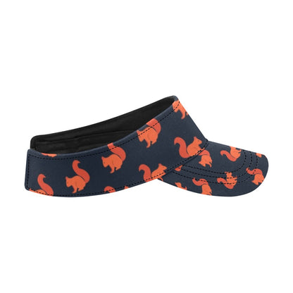 Squirrel Print Design LKS306 Unisex Sun Visor