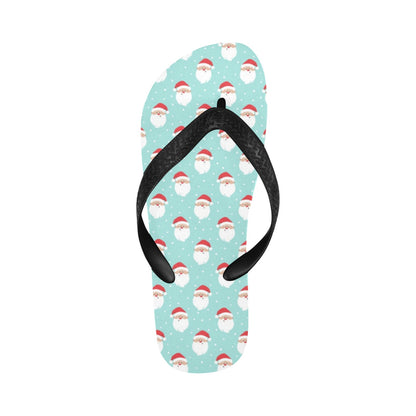 Santa Print Design LKS308 Flip Flops