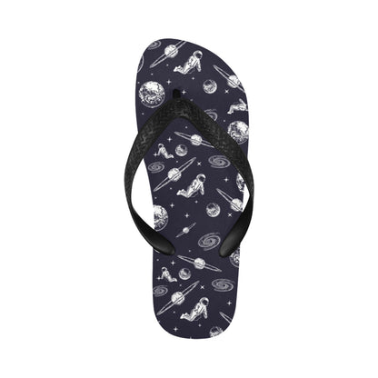 Space Astronaut Print Design LKS302 Flip Flops