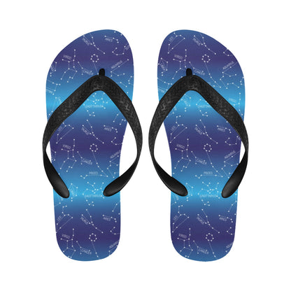 Virgo Print Design LKS302 Flip Flops
