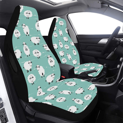 Sheep Print Design LKS404 Car Seat Covers