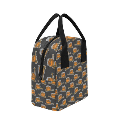 Honey Bee Print Design LKS305 Insulated Lunch Bag