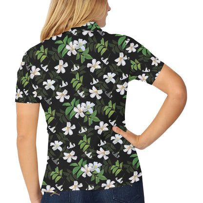 Sampaguita Print Design LKS301 Women's Polo Shirt