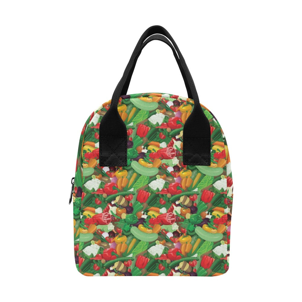 Salad Mix Vegetableprint Design LKS301 Insulated Lunch Bag