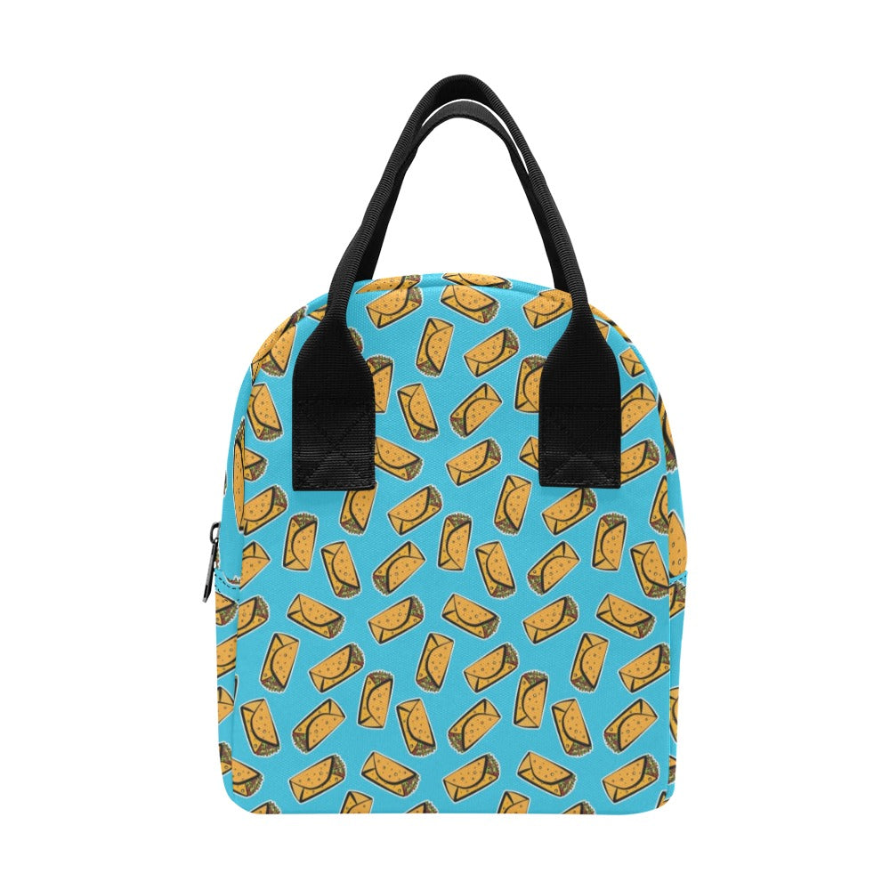 Burrito Print Design LKS301 Insulated Lunch Bag