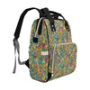 Hippie Print Design LKS302 Diaper Bag Backpack