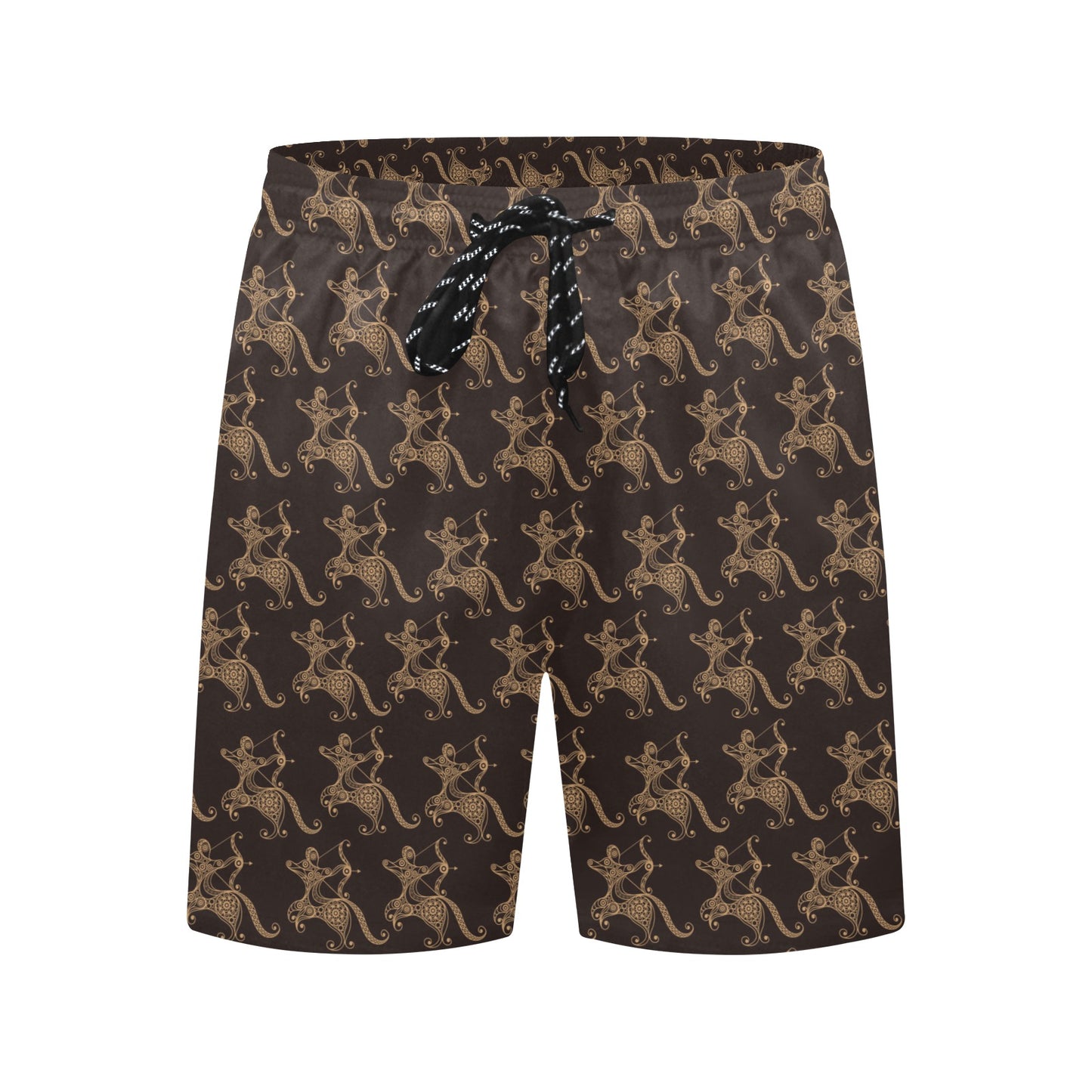 Sagittarius Print Design LKS301 Men's Swim Trunks Beach Shorts