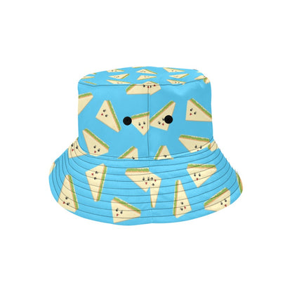 Sandwich Emoji Print Design LKS305 Unisex Bucket Hat