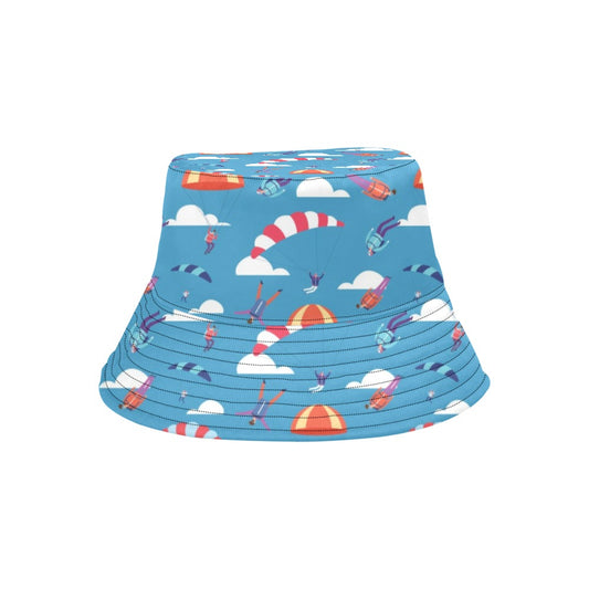 Skydiver Print Design LKS306 Unisex Bucket Hat