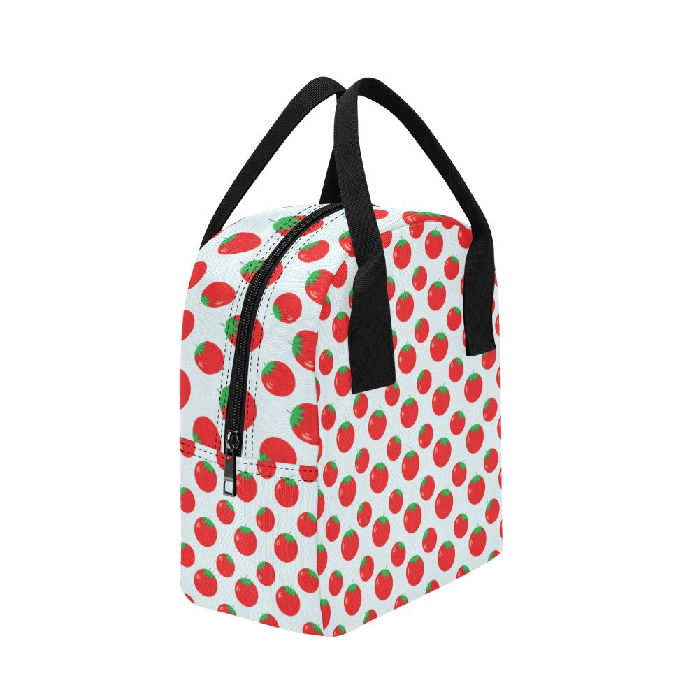 Tomato Print Design LKS307 Insulated Lunch Bag